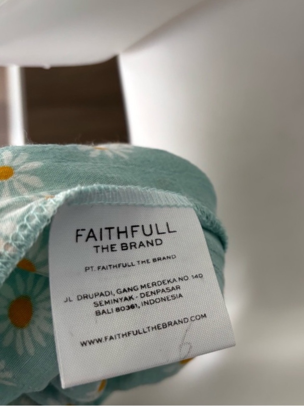 Faithfull The Brand Mira Floral Mini Dress Sz XS 100% Authentic❤️ - Picture 9 of 9